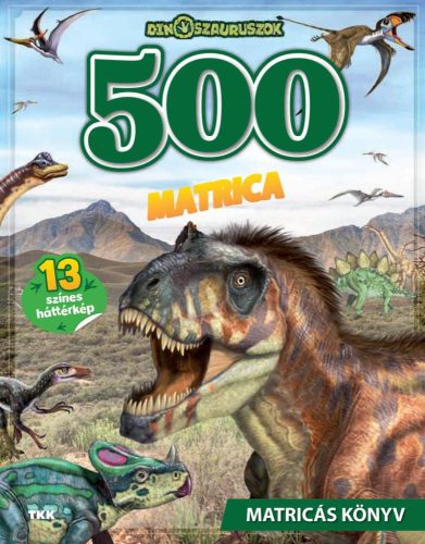 500 matrica - Dinoszauruszok (stickers album)