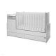 Lorelli Trend PLUS Ringatható kombi kiságy 70x165 - Fehér/White (Rocking convertible crib)