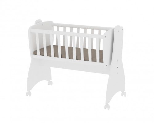 Lorelli First Dreams Ringatható bölcső - Fehér/White (Rocking crib)