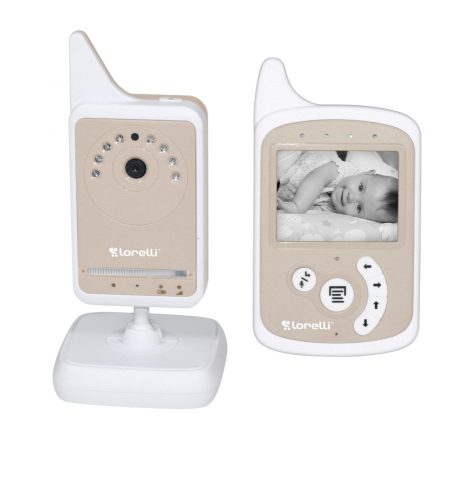 Lorelli - Baby Care videós digitális bébiőr -  Bézs/Beige (Digital video baby monitor)