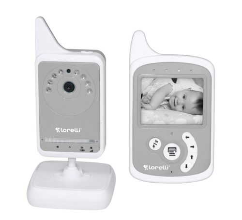 Lorelli - Baby Care videós digitális bébiőr -  Szürke/Grey (Digital video baby monitor)