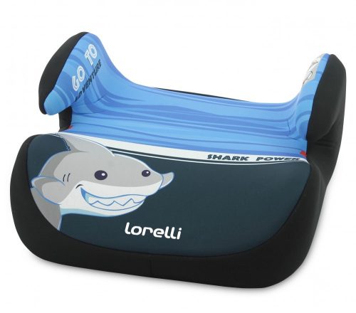 Lorelli Topo Comfort autós ülésmagasító 15-36kg - Cápás/Shark (Car booster seat)