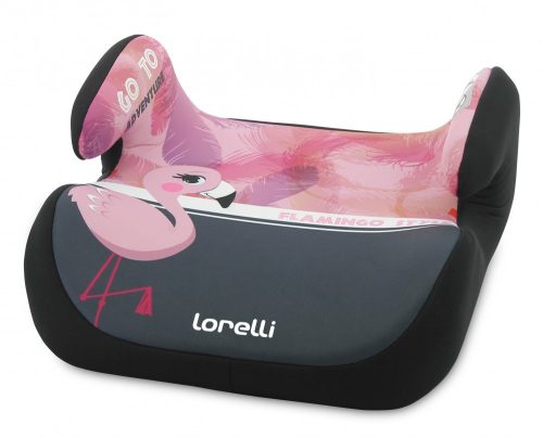 Lorelli Topo Comfort autós ülésmagasító 15-36kg - Flamingós/Flamingo (Car booster seat)