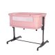 Lorelli Milano 2 az 1-ben babaöböl és utazóágy - Rózsaszín/Pink (2 in 1 baby crib and travel cot)