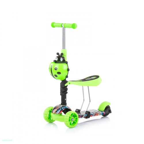 Chipolino Kiddy Evo roller - Green Graffiti 2021