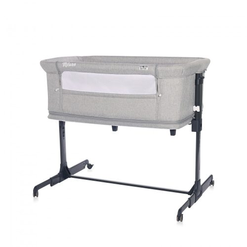 Lorelli Milano 2 az 1-ben babaöböl és utazóágy - Szürke/Grey (2 in 1 baby crib and travel cot)