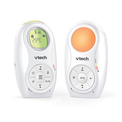 Vtech Audio bébiőr  dupla akkumulátorral, éjjeli fénnyel, altatódallal (Audio baby monitor with dual batteries, night light, and lullaby)