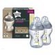 Tommee Tippee cumisüveg CTN duo 260 ml Ollie bagoly és Pip panda