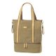 BabyOno SUPREME Pelenkázó táska /válltáska 44x43x16cm Keki/Khaki (Diaper bag)