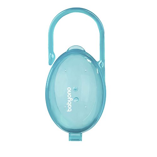 BabyOno Cumitartó doboz - Türkiz/Turquoise (Pacifier holder box)