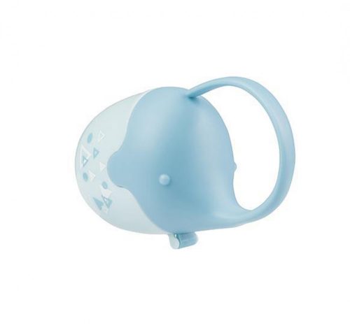 BabyOno Elefánt formájú cumitartó - Kék/Blue (Elephant-shaped pacifier case)