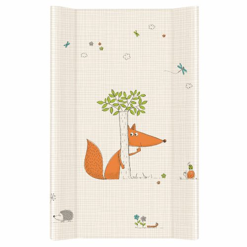 Ceba COMFORT 2 oldalú pelenkázó lap, merev, 50x80cm - Fox ecru (Diaper changing sheet)