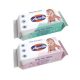 Aquella Kids Baby nedves törlőkendő Mix 72 db - Kék, rózsaszín/Blue, pink (Wet wipes)